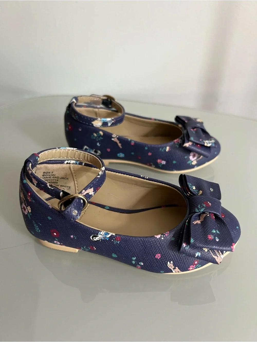 JANIE & JACK x Disney Snow White Mary Jane Shoes, 5 Toddler